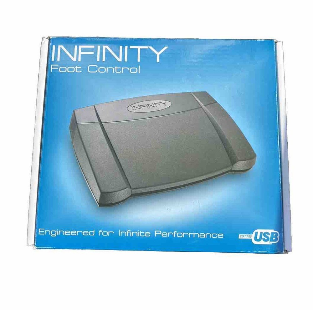 Infinity IN-USB-2 USB Digital Foot Control Computer Transcription Brand New!