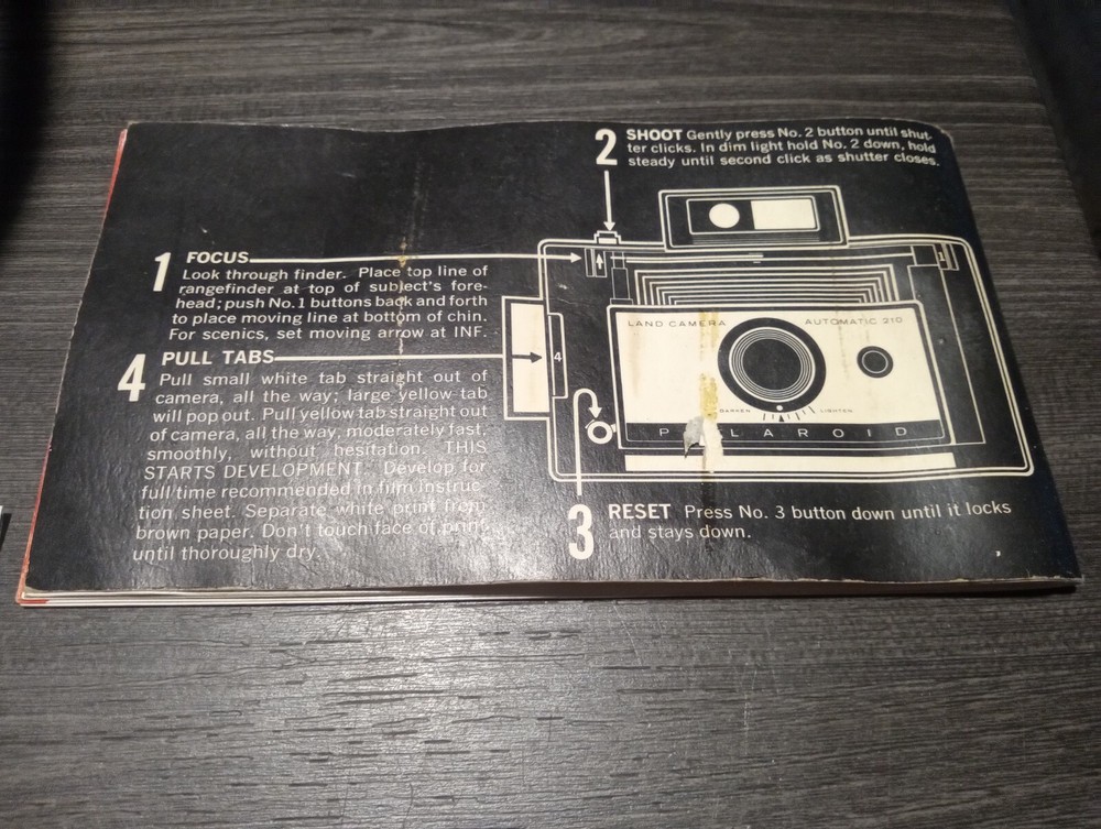 Polaroid Vintage Land Camera Automatic 210