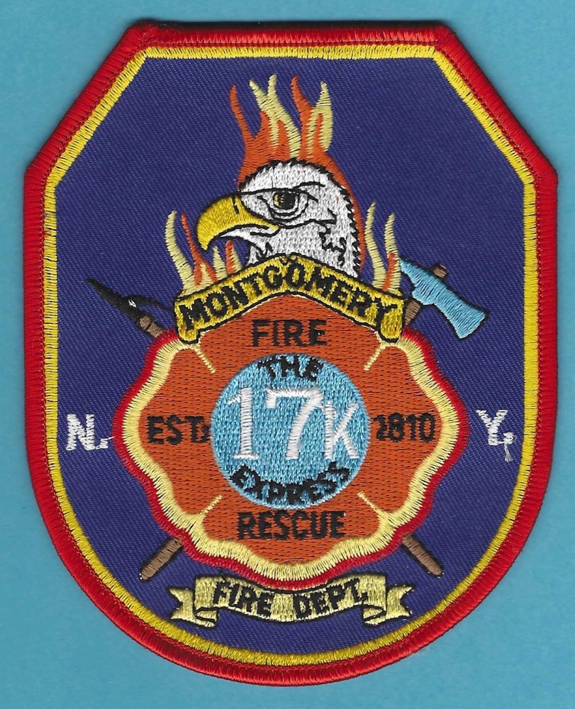 MONTGOMERY NEW YORK FIRE RESCUE PATCH