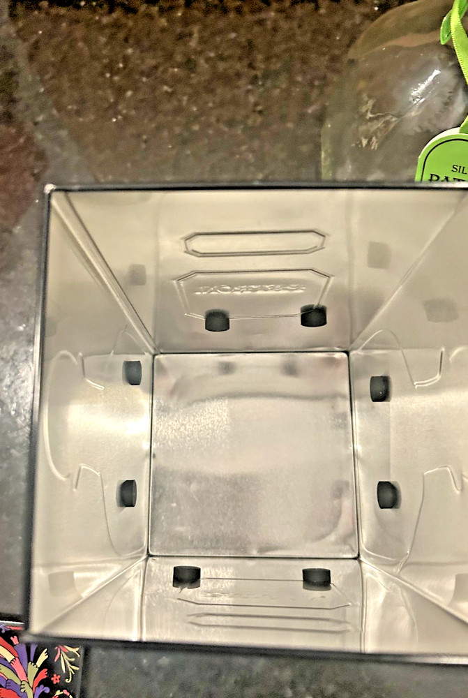 Patrón Silver Tequila Bottle Empty w Box Tin Collector Display Set