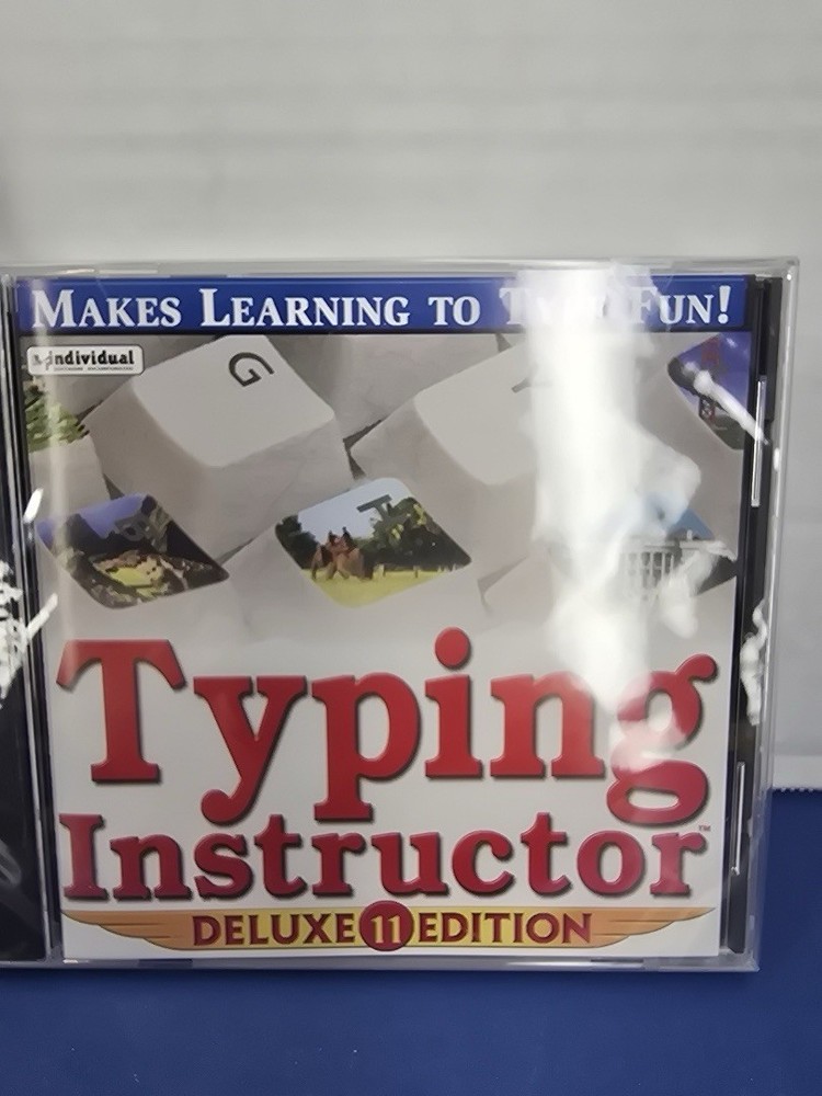 Typing Instructor Deluxe 11 Edition: Unopened/Sealed CD and User’s Guide