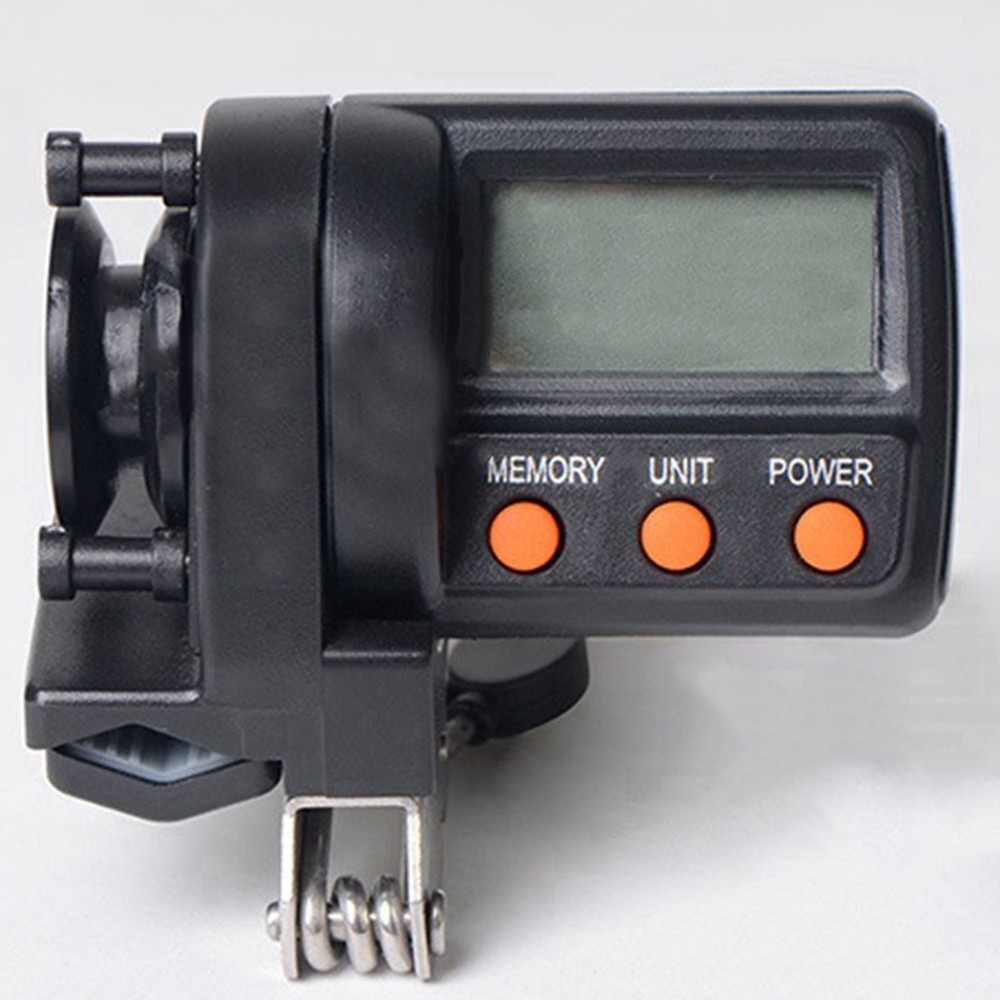 Practical Fishing Line Counter Electronic 999M Digital Display Adjustable