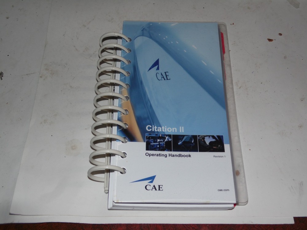 CAE Citation II Operating Handbook 2013