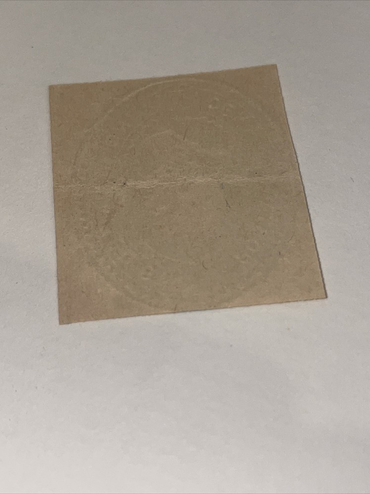 Ben Franklin US ￼ one cent cut square VF used