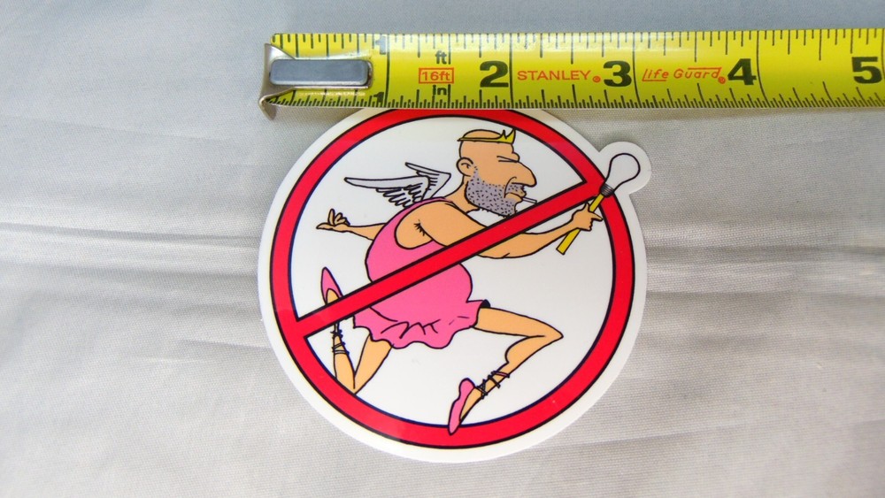 Good Idea Fairy Prohibited Sticker