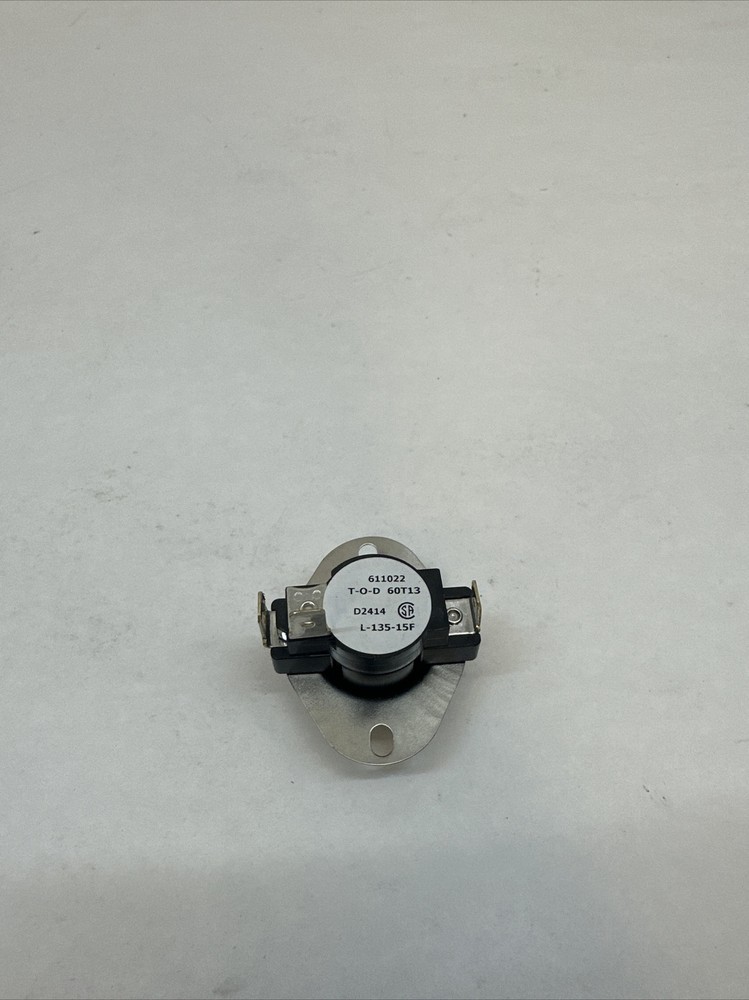 Supco LD135 LD-Series Snap-Action SPDT Limit Control Thermostat, L135-15F