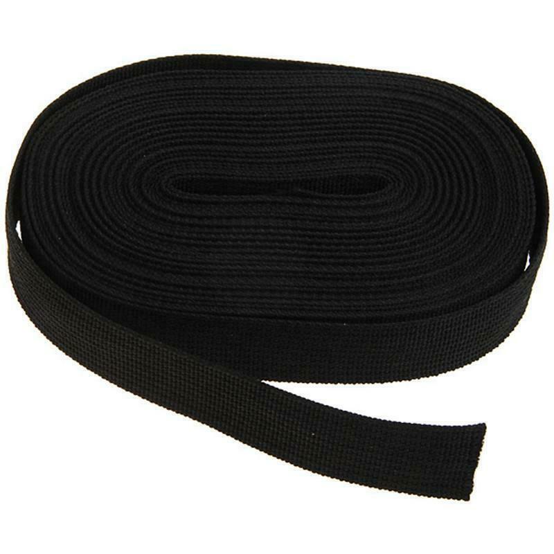 US Heavy Duty Nylon Webbing Strap 10 Yards Heavyweight Straps Flat Webbing Strap