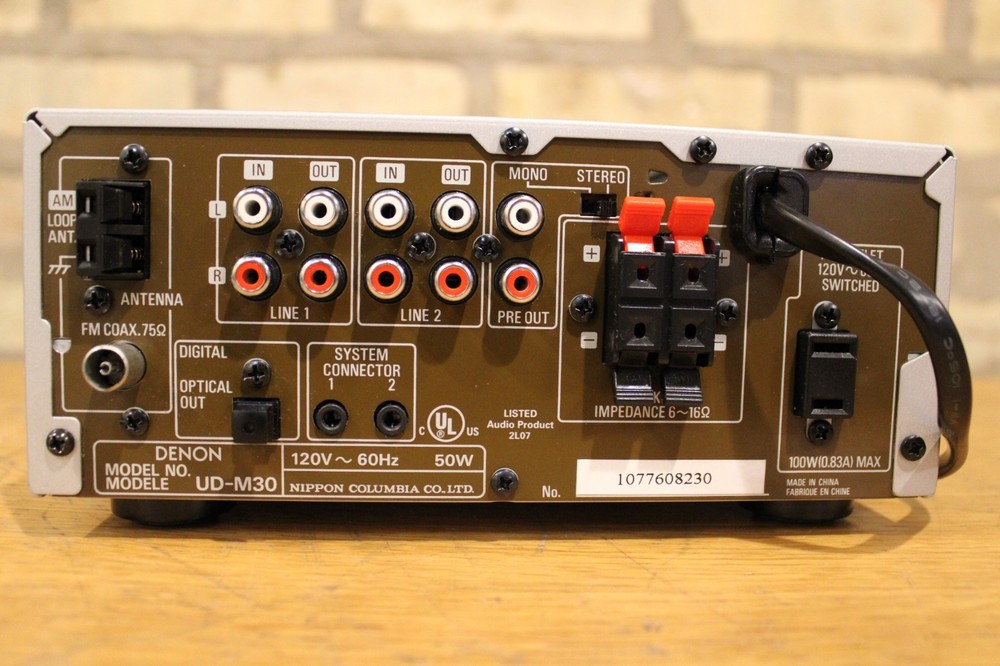 Denon Ud-M30 HI-FI CD stereo system w/remote SERVICED Fully Functional