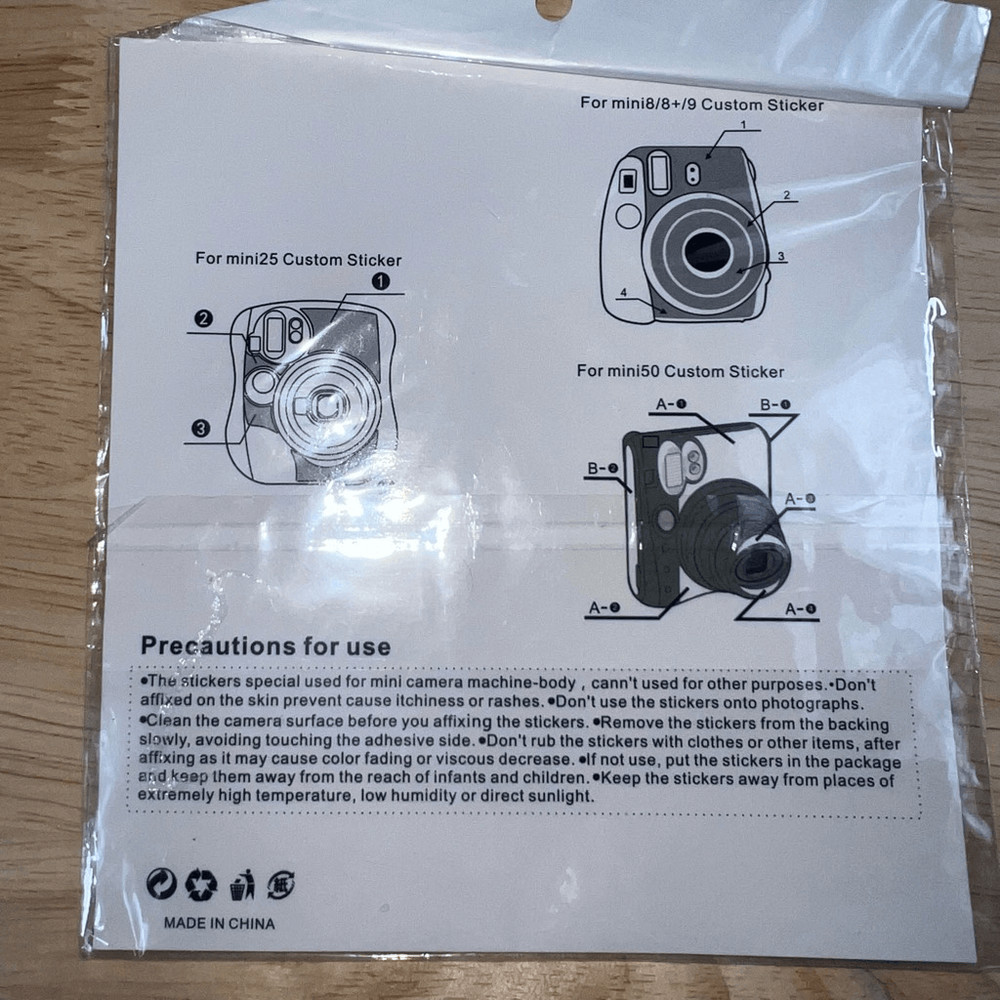 Polaroid Camera Mini Bundle: Lenses and Sticker Frames - All new in packaging
