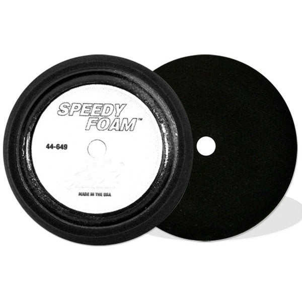 9 in Black Foam Buffing Wheel Pad