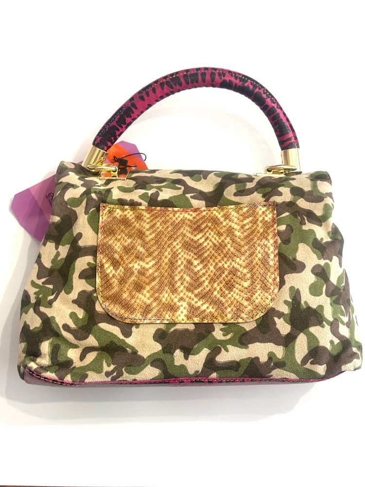 Prana 5 - Patchwork leather handbag