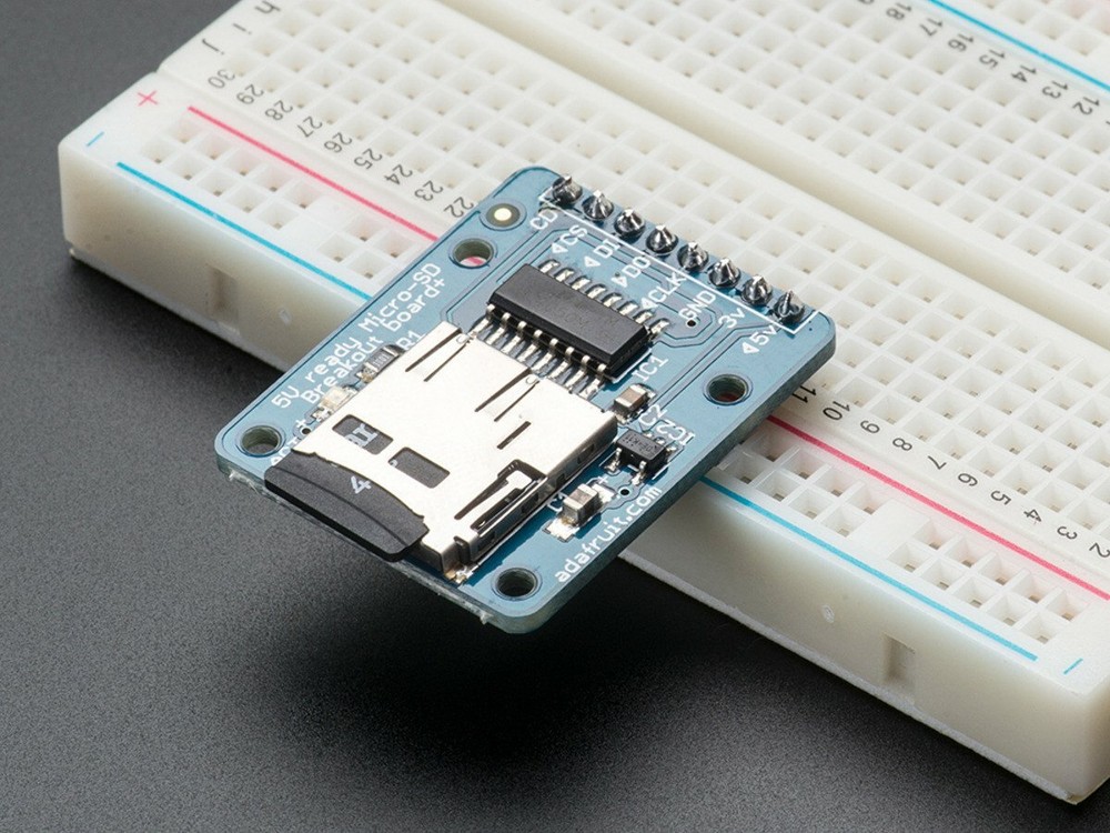 Adafruit MicroSD card breakout board+