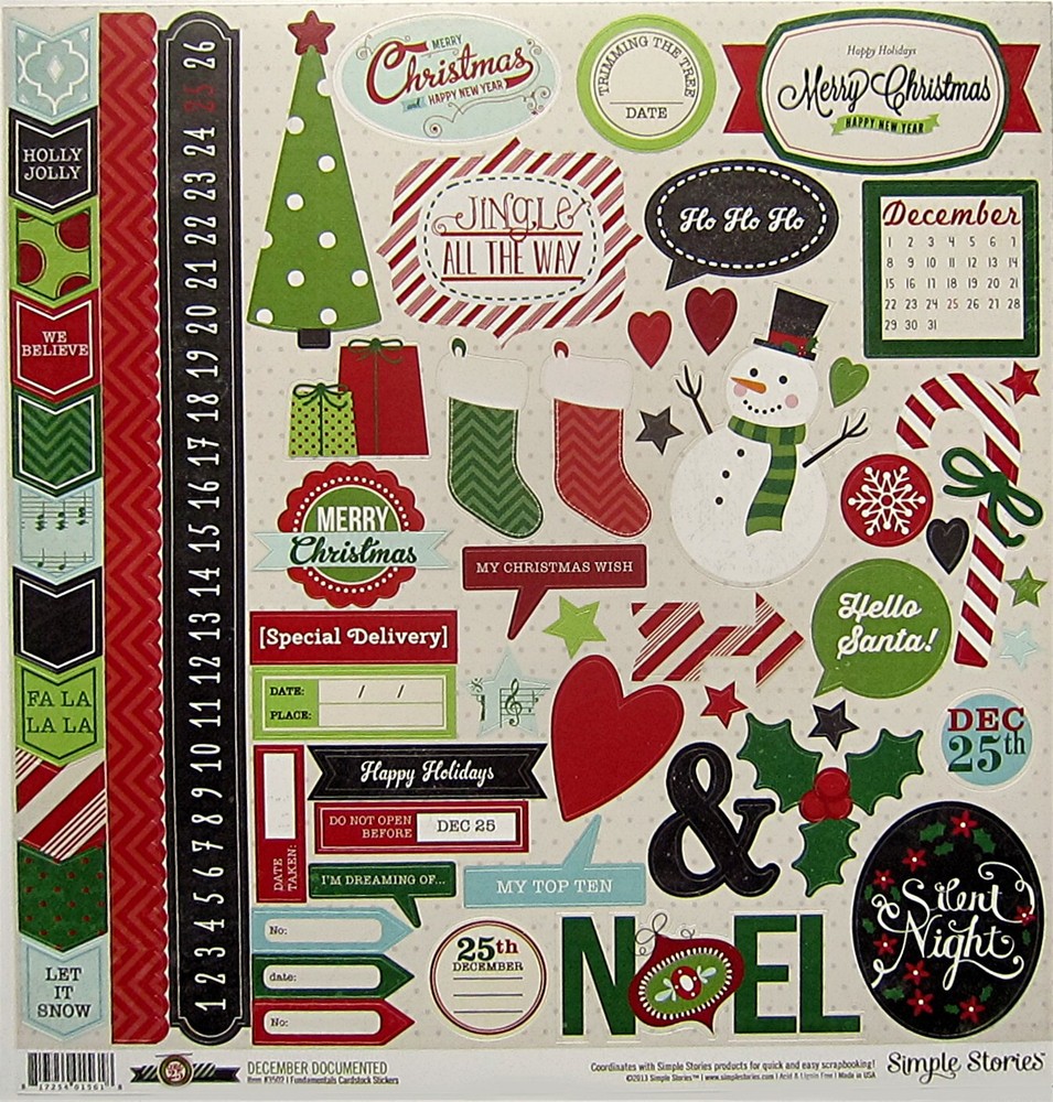 Simple Stories Sticker Sheets (11 sheets) Save 70%