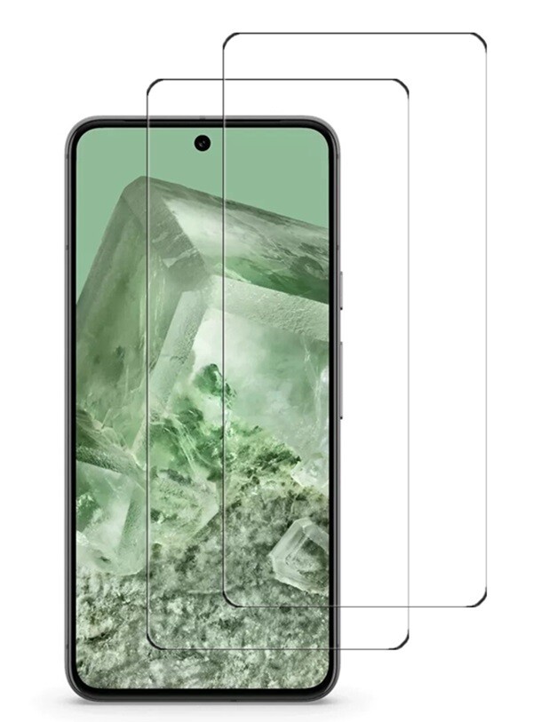 2Pack Tempered Glass Screen Protector For Google Pixel 8 / 8 Pro / 8a