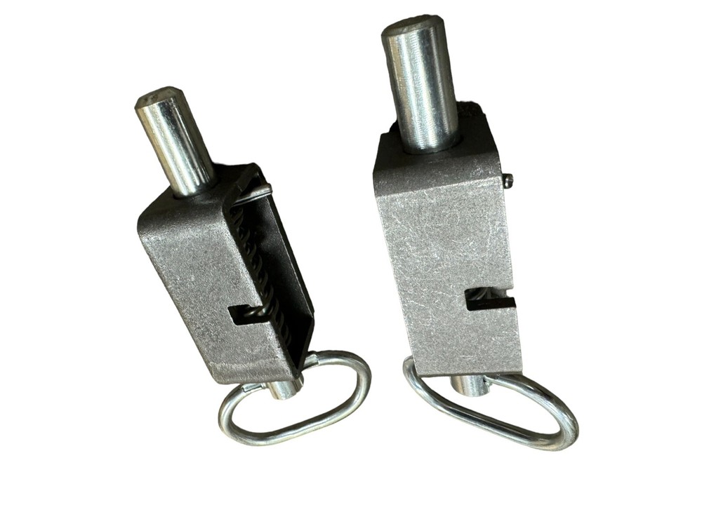 Heavy Duty Weld On Spring Latch Hardened Plunger Gate Pin Replacement B2598LP 2*