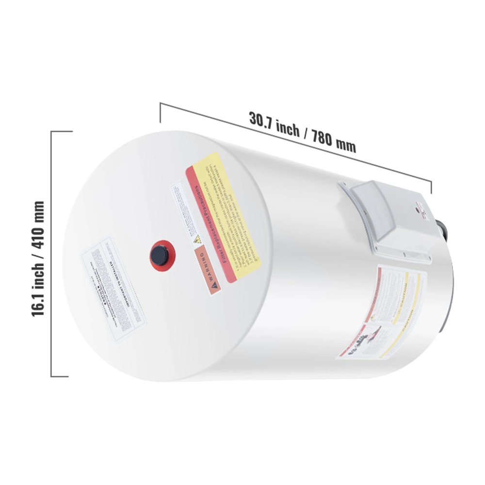 Electric Water Heater 40/70L Tank Instant Hot Water Heater 1.6Kw Tankless Heater