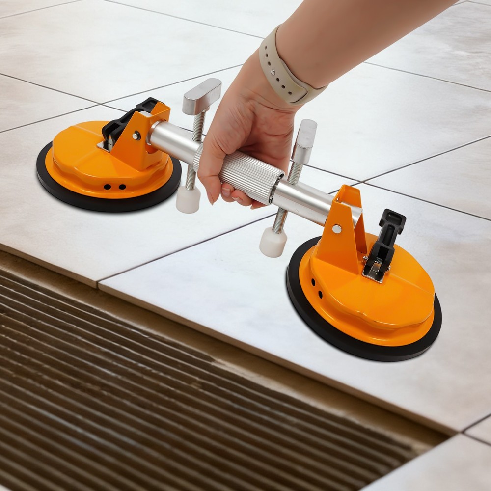 Tile Leveling Splicer, Suction Cup Marble Leveling Splicer Adjustable Height
