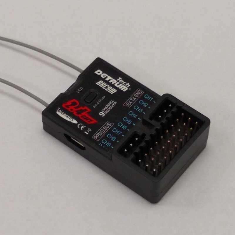 Detrum RXC9 9CH 2.4g Mini Receiver