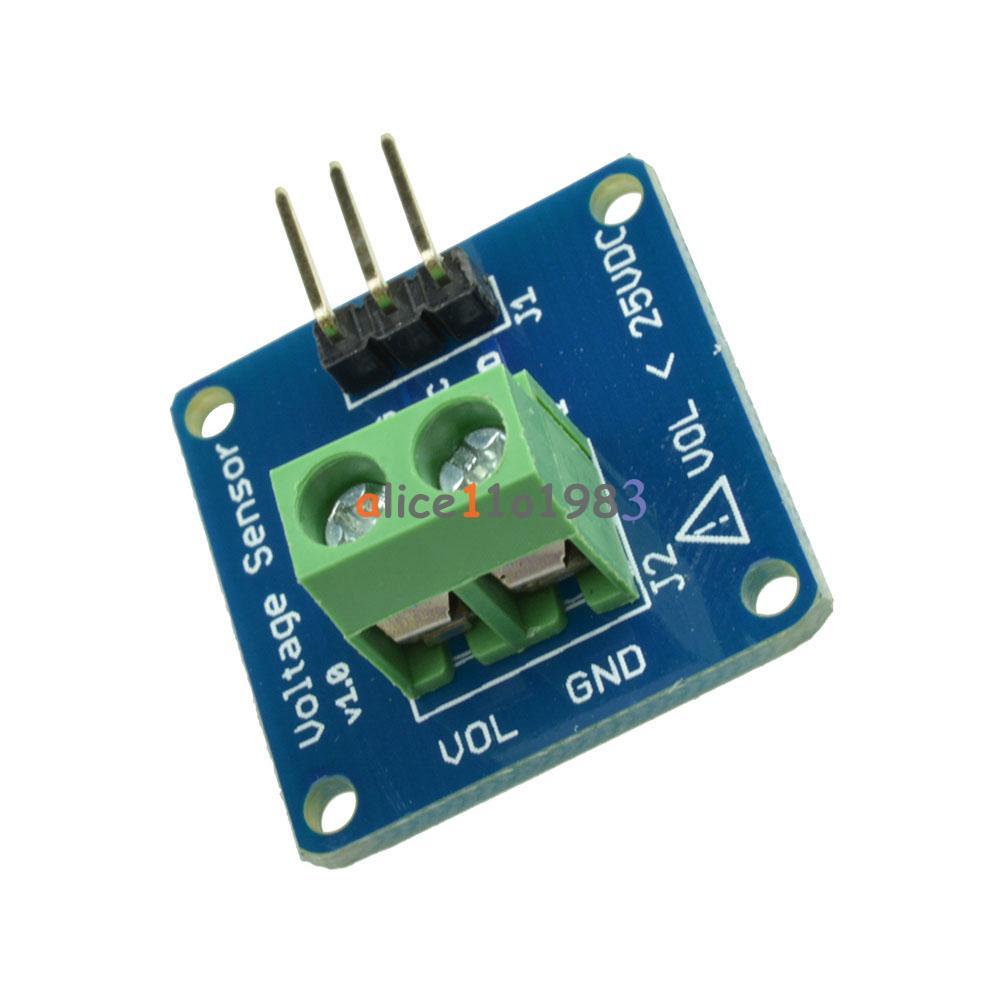 DC Voltage Sensor Module Voltage Detector Divider for Arduino DG New