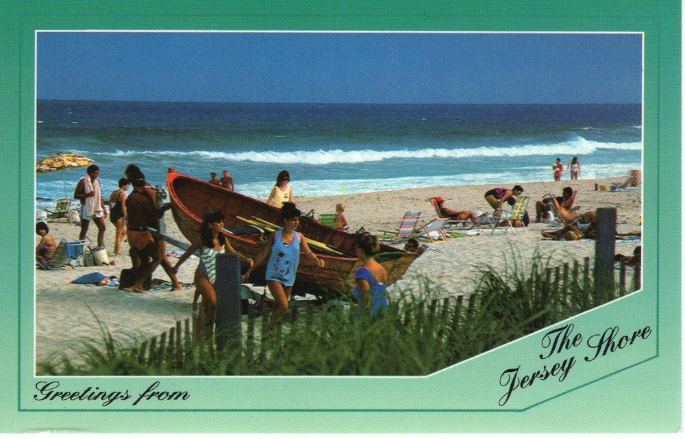GREETINGS FROM THE JERSEY SHORE - PC6022