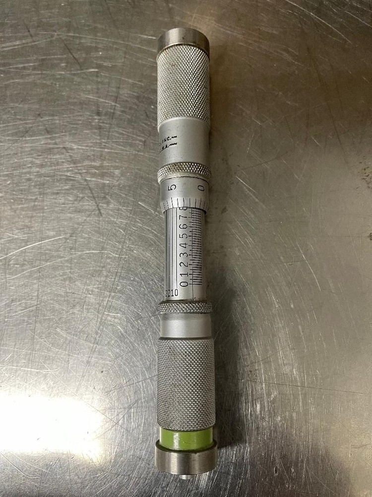 Scheer-Tumico Fixed Range Inside Micrometer 4-5" .0001" grad. NEW