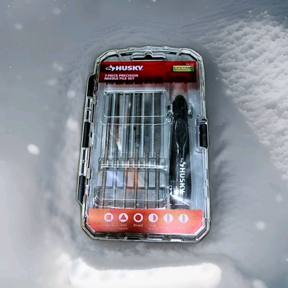 Husky 7pc Precision Needle File Set.