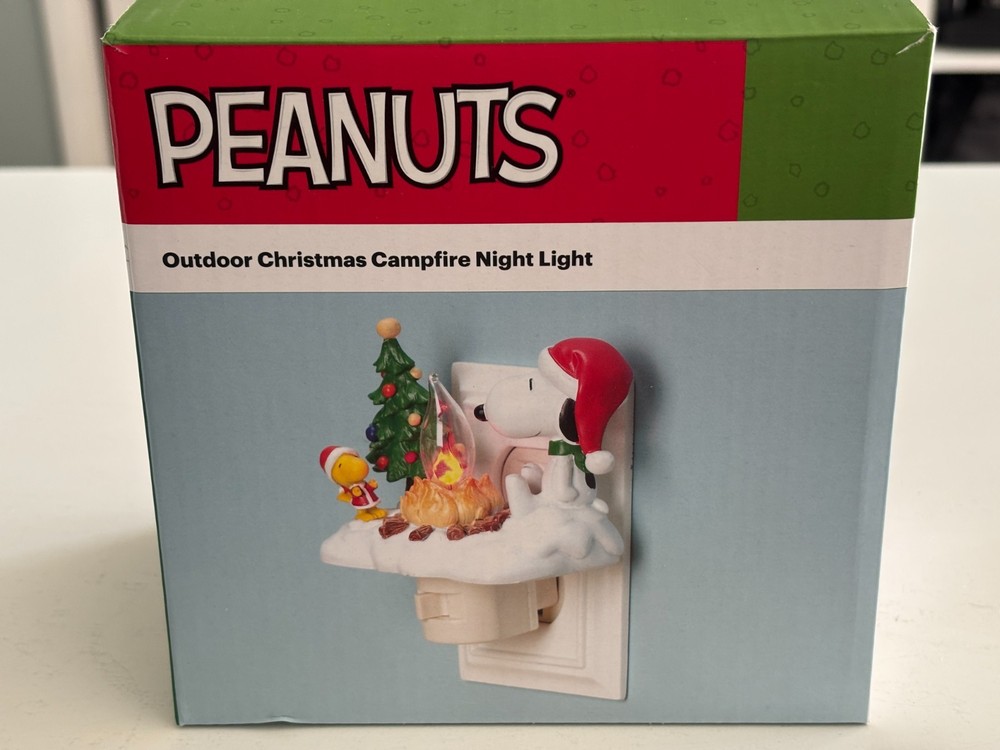 Peanuts Outdoor Campfire Night Light