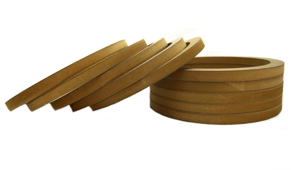 Pipeman's Installation Solution 12" MDF Speaker Mounting Spacer Rings 5 Pairs