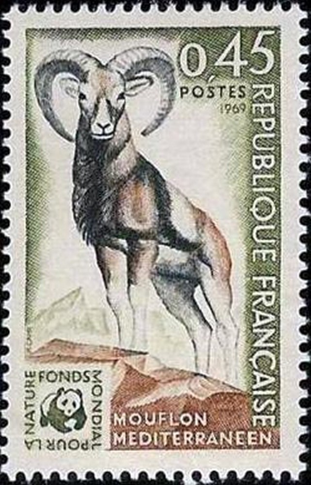 France Yvert Number 1613 ** WWF 1969