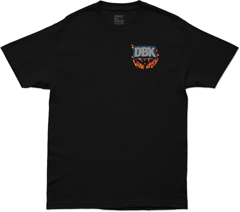 Wide Open Youth Tee Black Yl