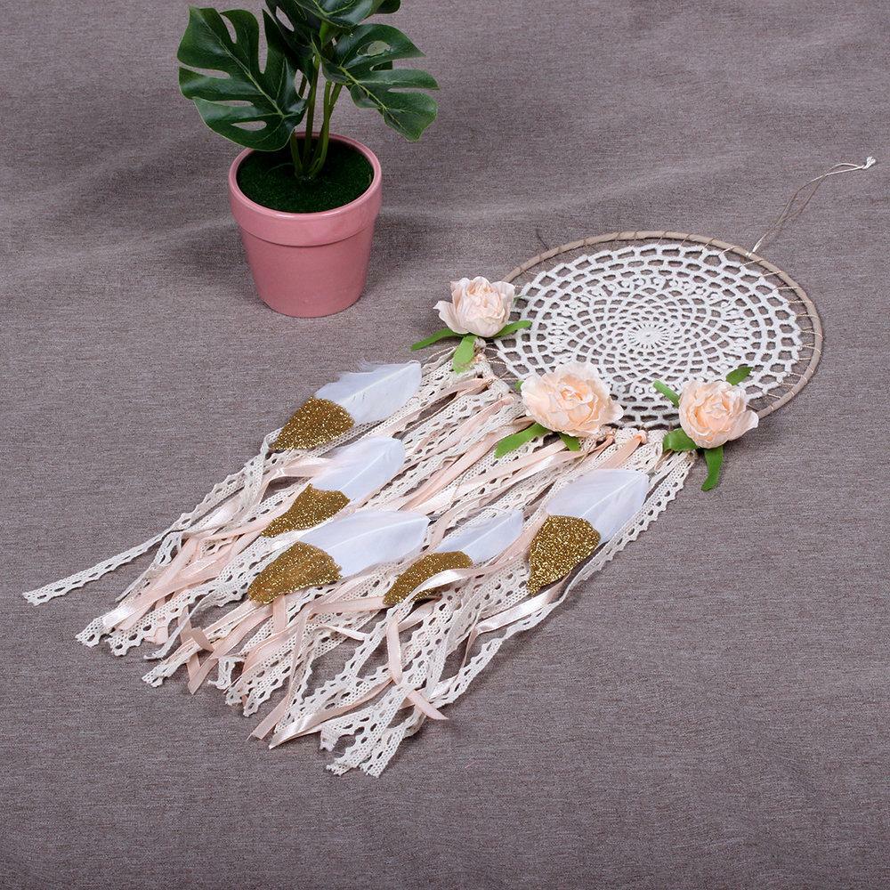 Gold Boho Dreamcatcher