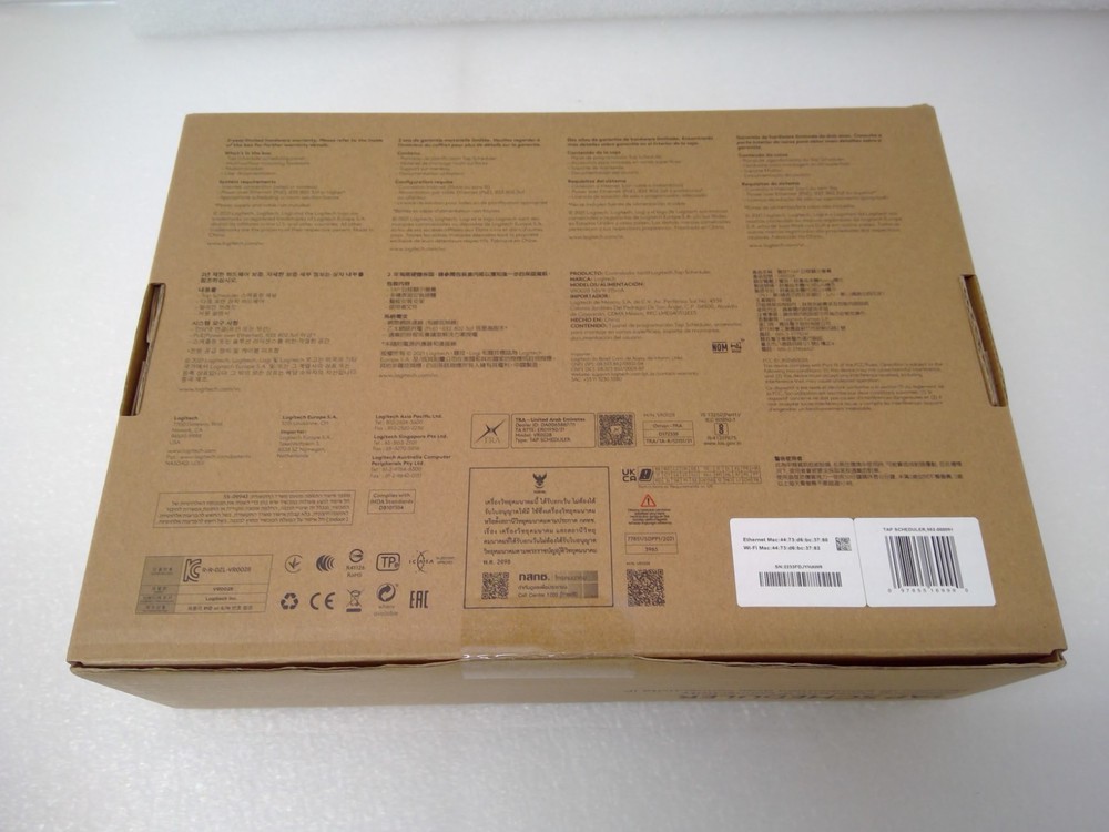 LOGITECH 952-000091 Tap Scheduler Scheduling IPS LCD Panel Display 10.1"