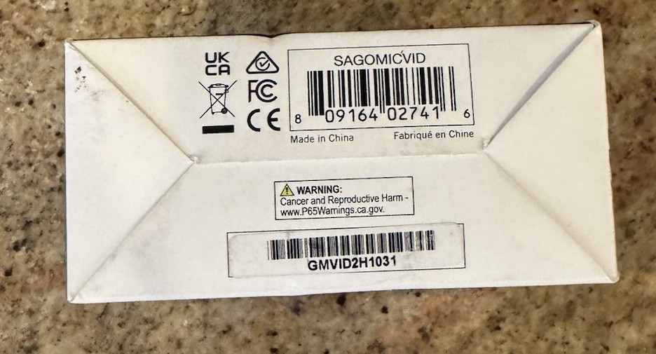 Samson Go Mic Video USB Microphone and Webcam New In Box