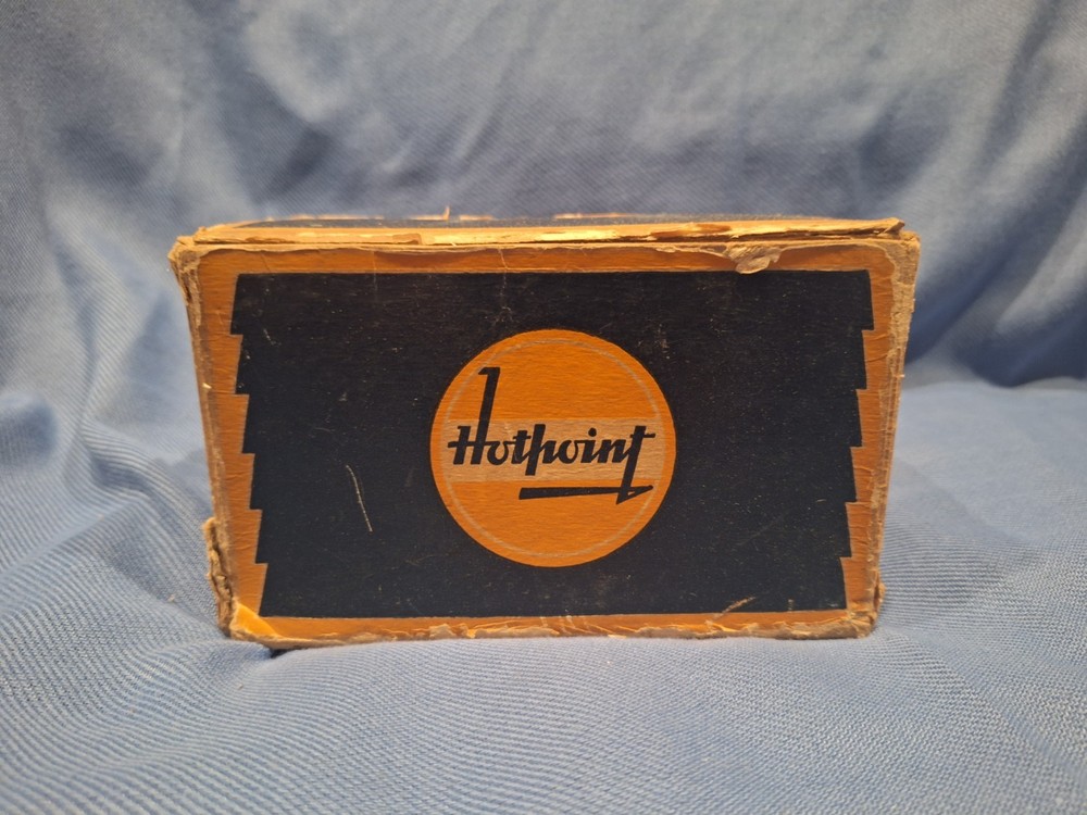 Antique Hotpoint Iron In Original Box