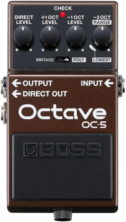 Boss Octave Guitar Effects Pedal OC-5 NEW