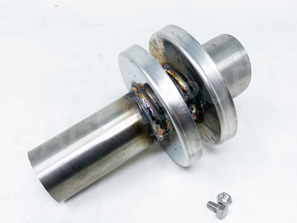 Silencer for Invidia N1 Exhaust with 101mm Tips