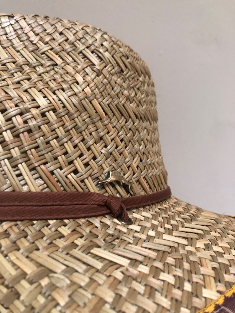 Tommy behama 100% straw with draw-string