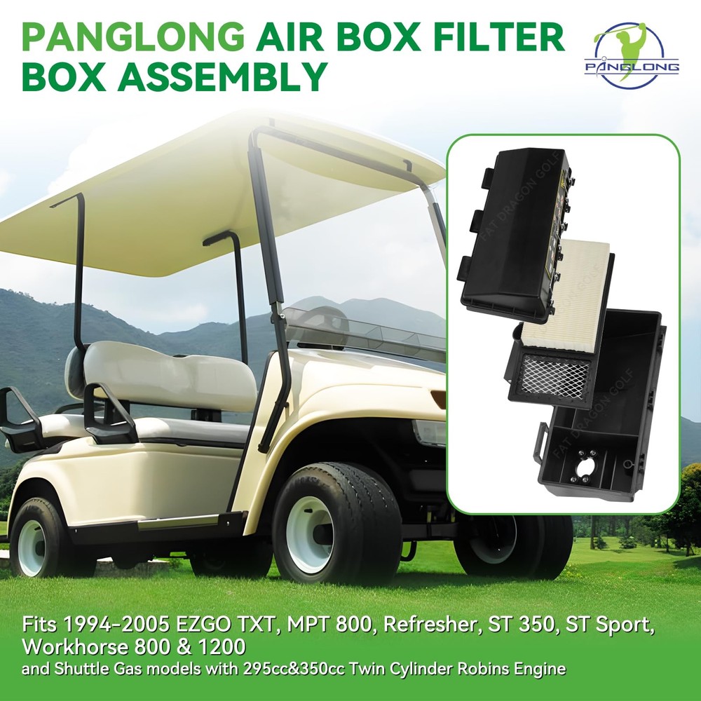 Panglong EZGO Air Box Filter Assembly, Include Assembly
