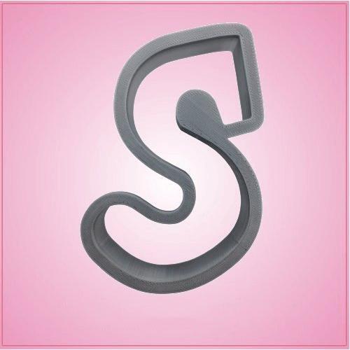 Cursive Letter S Cookie Cutter