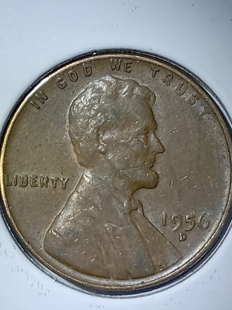 1956 Denver Lincoln Cent Doubled Die Obverse!!