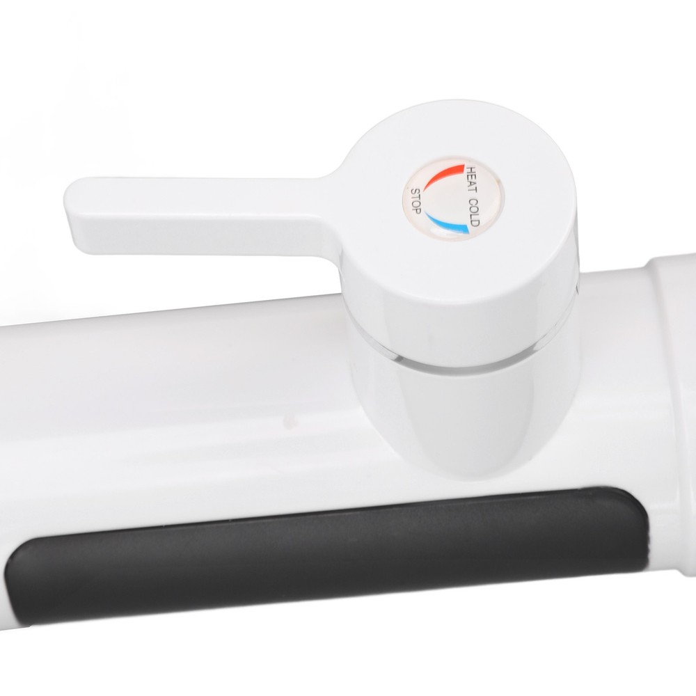 110V Tankless Electric Water Heater Faucet 360° Rotating Hot Water Tap Kitchen