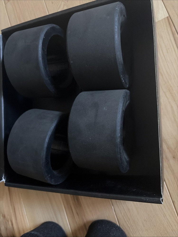 Maxfind Skateboard Wheels 96mm 78a Black Used