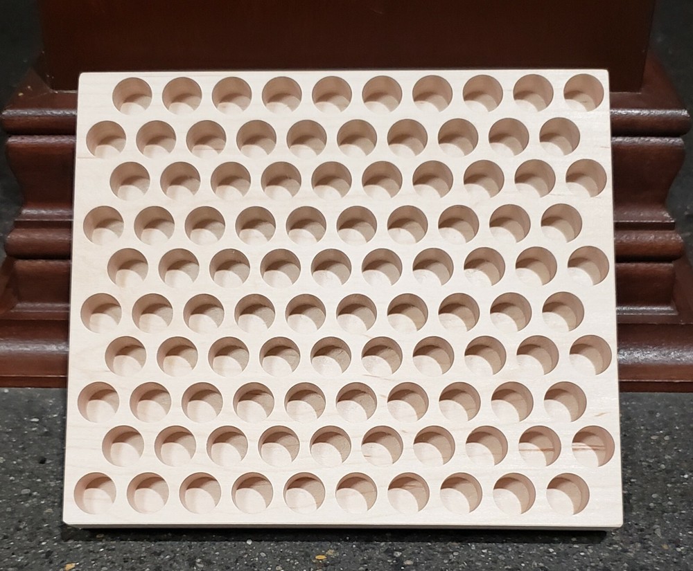 50 A/E RELOADING TRAY-CNC CUT HARDWOOD HICKORY