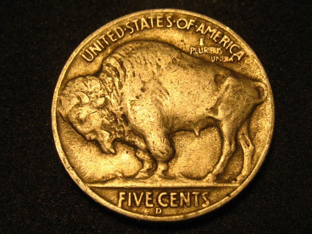 1936-D Buffalo Nickel XF
