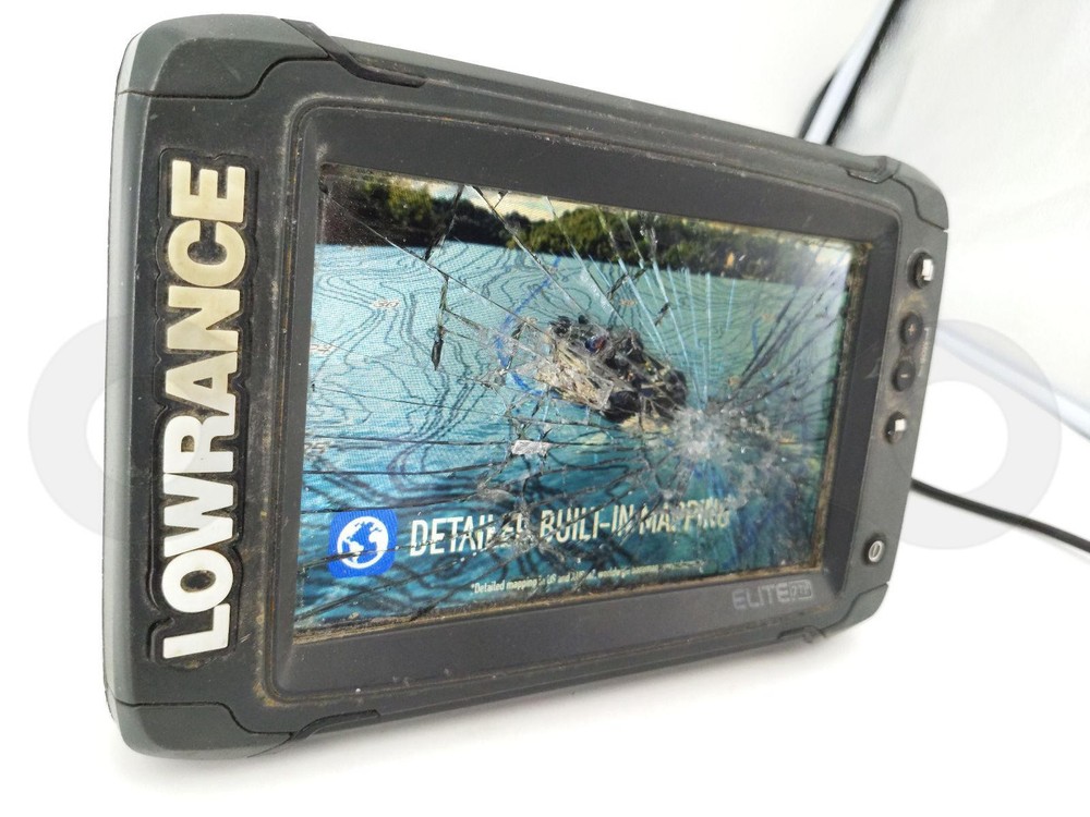 LOWRANCE ELITE 7 TI2 GPS BOAT FISHFINDER MULTIFUNCTION CHARTPLOTTER SCREEN UNIT