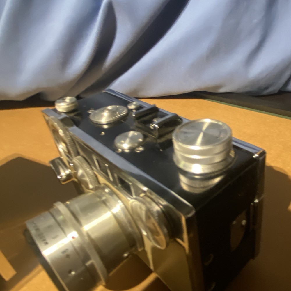 Argus Vintage Rangefinder Cameras Black Beige