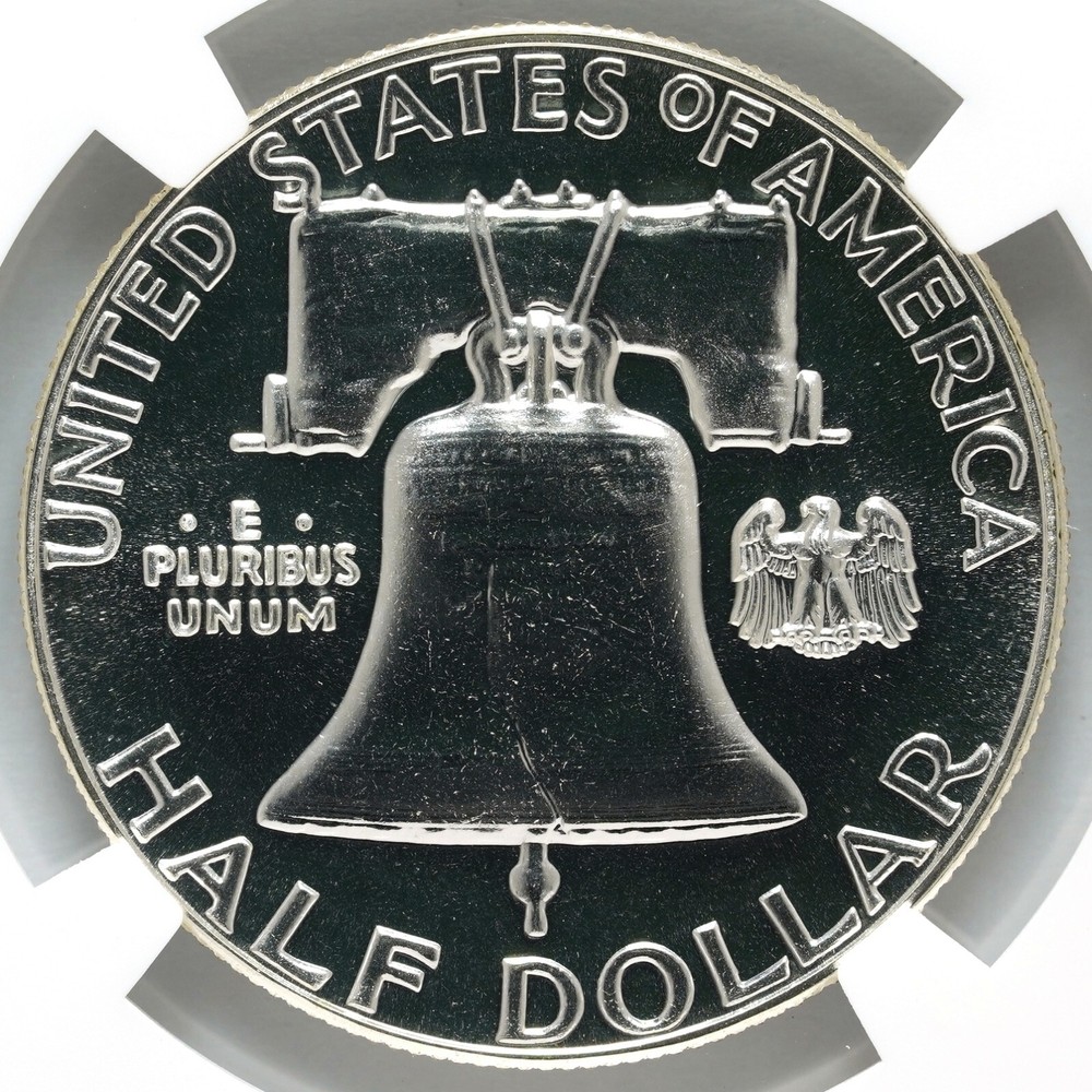 1961 Franklin Silver Half Dollar PF-68