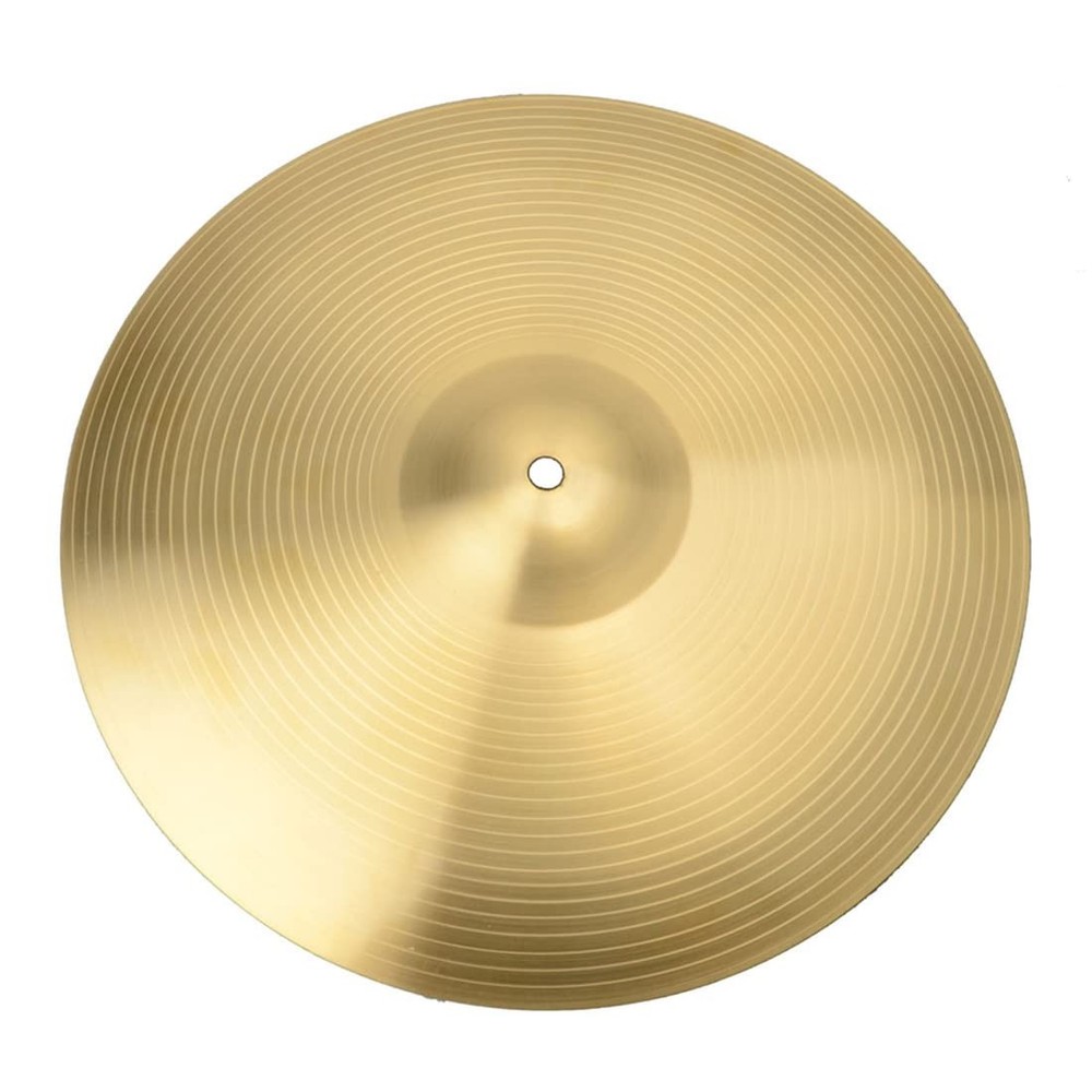Professional 12" Copper Alloy Ride Cymbal for Drum Set Golden 12"