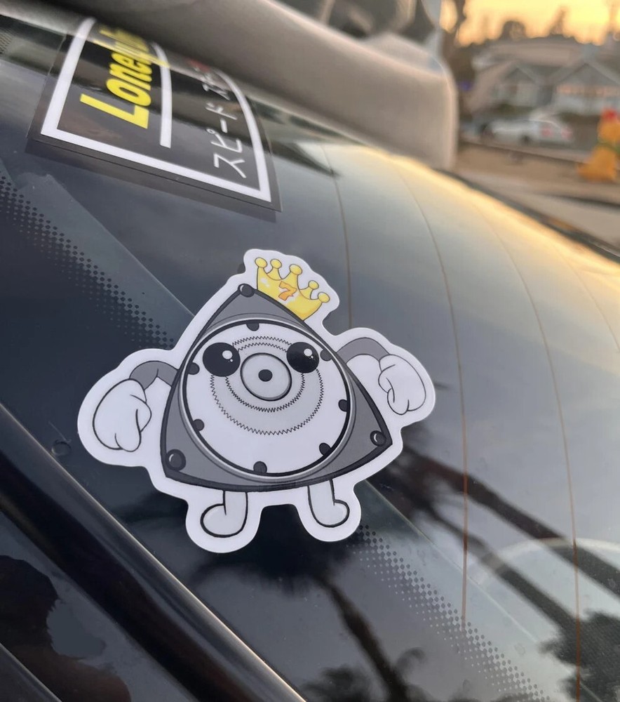 Rotary Engine Vinyl Sticker 13B &12A