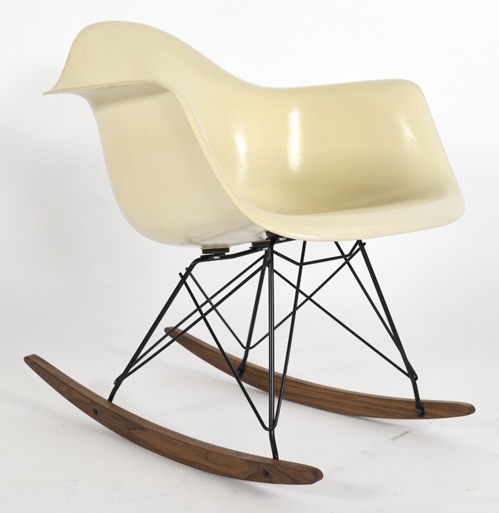 Replacement BLACK WALNUT ROCKER BASE Vintage Spec fit Eames Herman Miller Shells